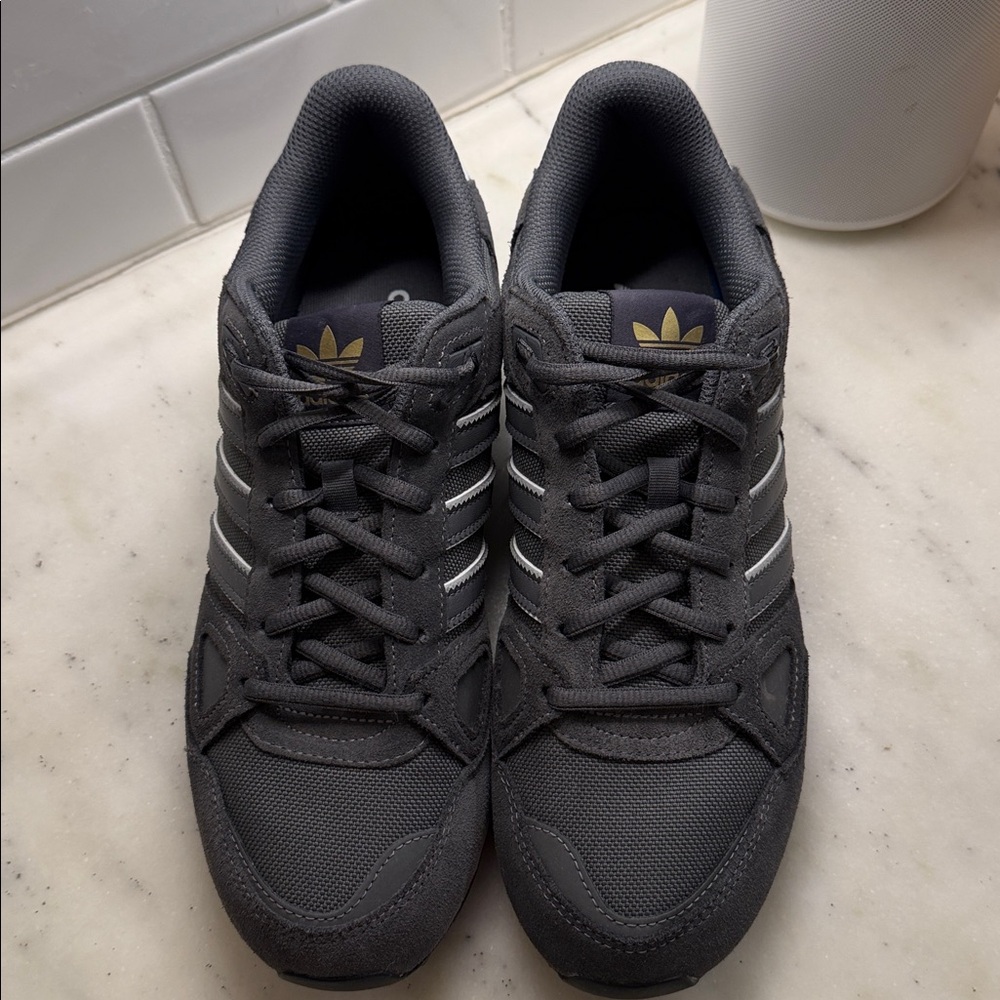 Adidas ZX 750 Dark Gray Sneakers - Picture 4 of 5